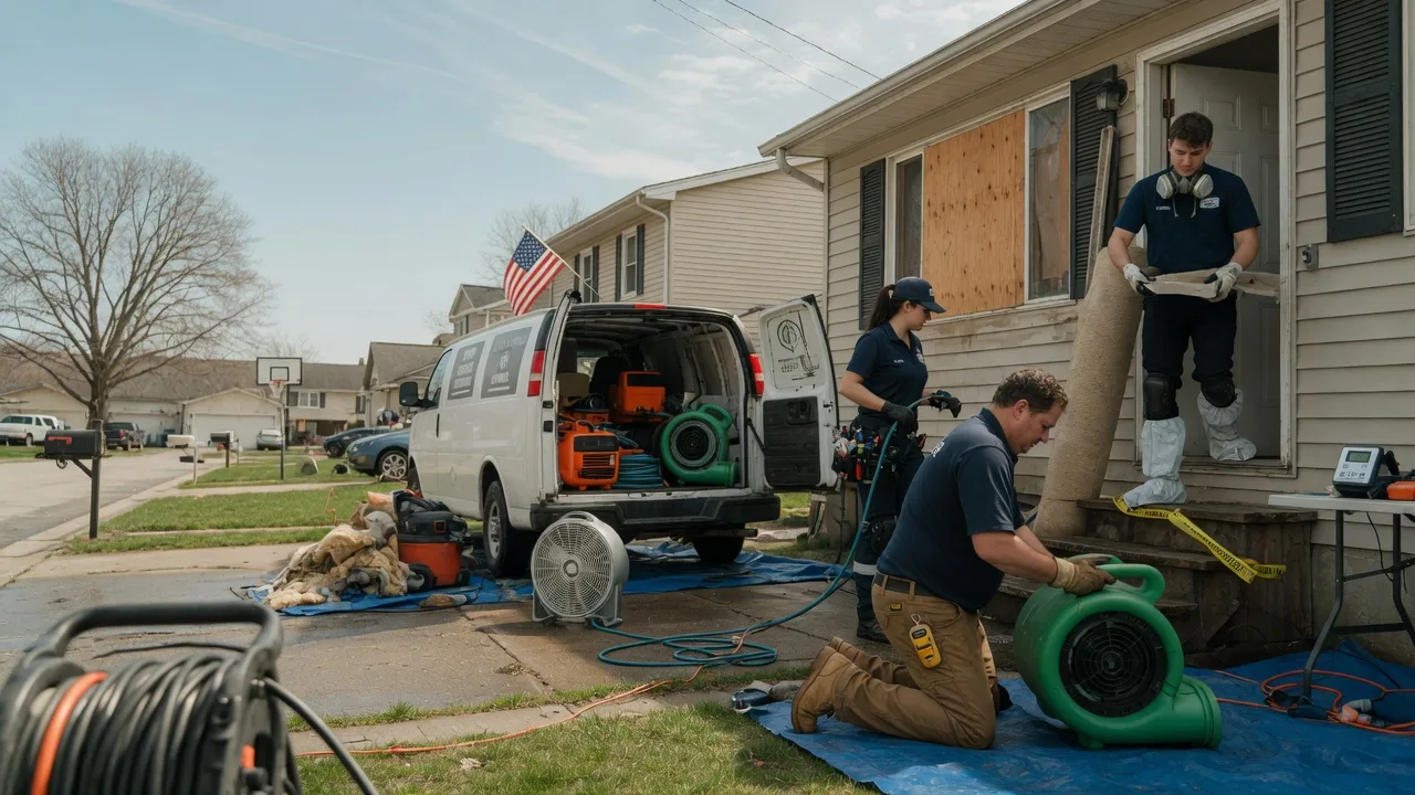 Water Damage Restoration in Aquashicola, PA near me
